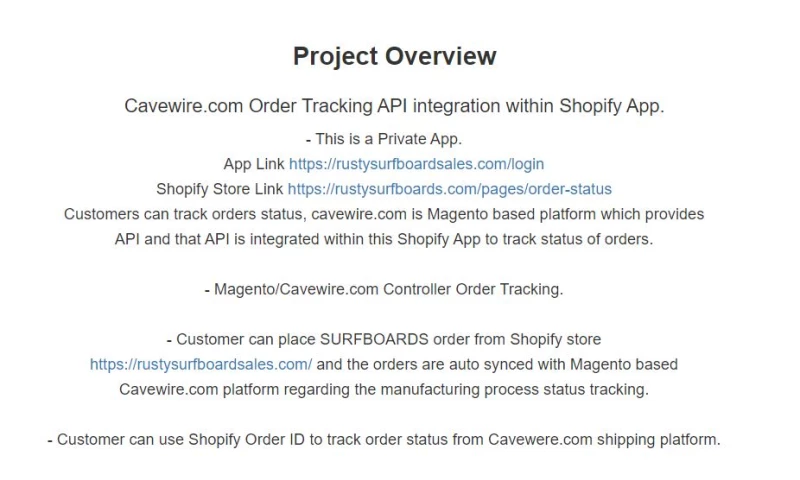 SHOPIFY PRIVATE APP