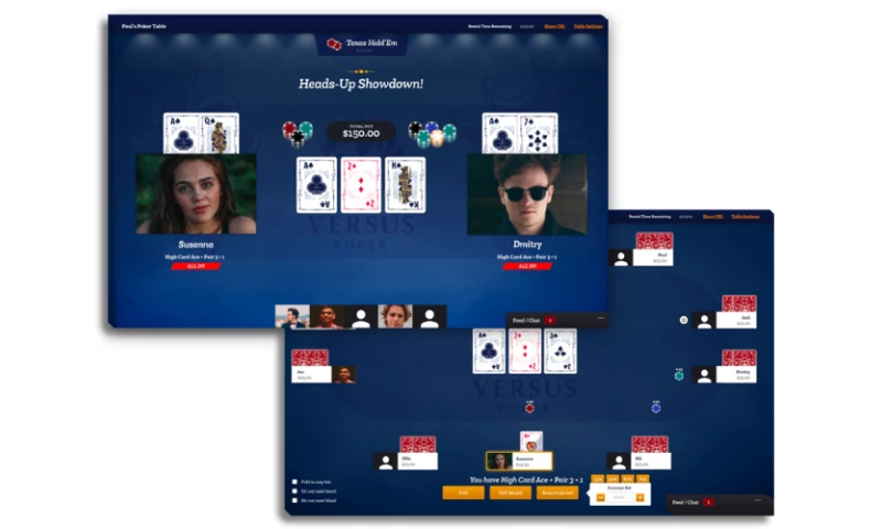 Saritasa - VersusPoker Web Platform