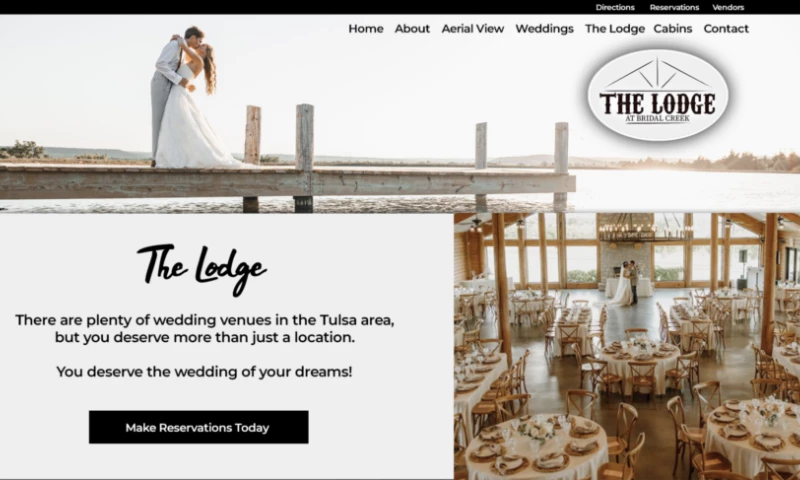 On First Page - The Lodge at Bridal Creek