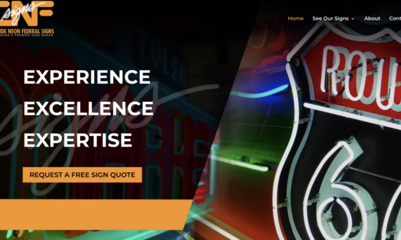 On First Page - CNF Sign Company