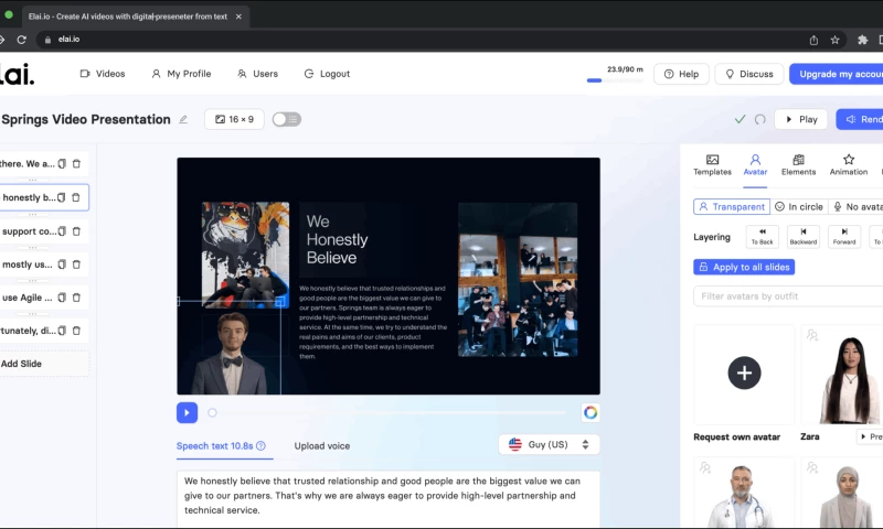 Text-to-Video AI Generation Tool