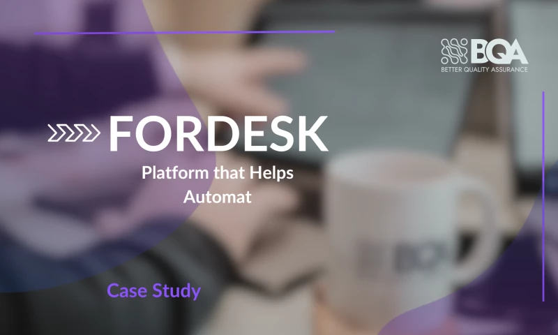 FORDESK - Platform that Helps Automat