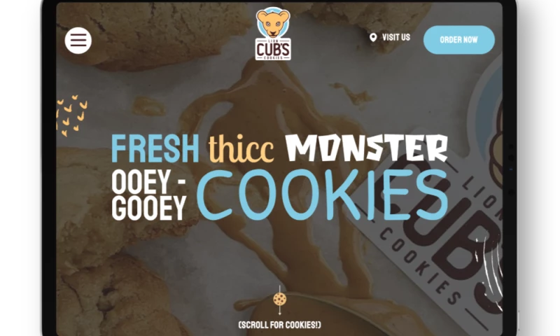 Site Nine Studios - Lion Cubs Cookies