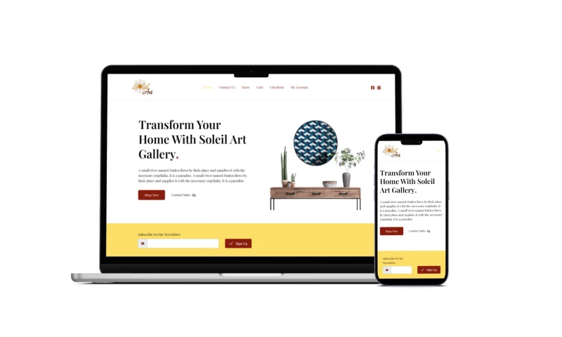 Magnet Marketing Digital - Soleil Art Gallery