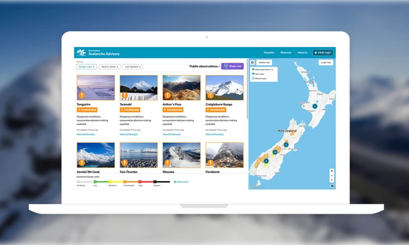 Somar Digital - Keeping New Zealanders safe as they enjoy our countrys breath-taking backcountry alpine areas.