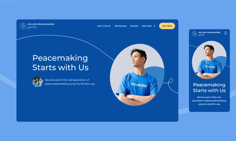 Brand Redesign: Positioning Million Peacemakers Youth as the Heroes They Are