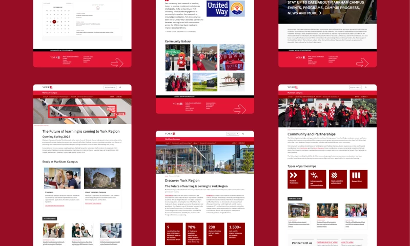 A Fresh Online Gateway to a New University Campus