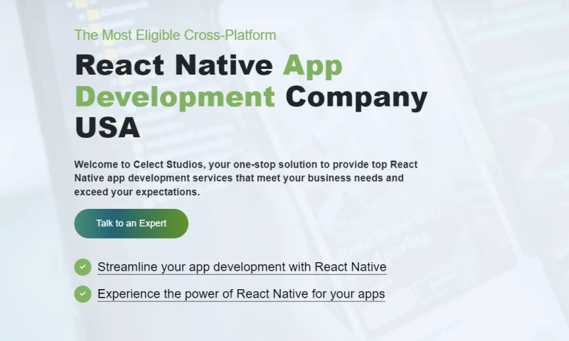 Celect Studios - React Native App Development