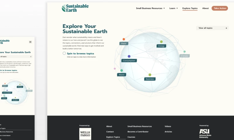 Arizona State University: Sustainable Earth