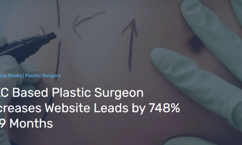 Outpace - OKC Based Plastic Surgeon Increases Website Leads by 748% in 9 Months