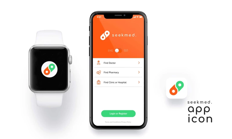 Omega-R - Branding For Telemedicine Platform Seekmed