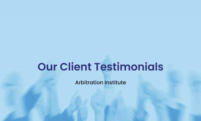 Relevant Audience - Arbitration Institute