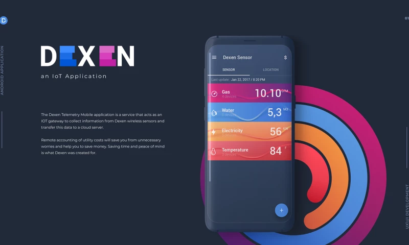 Omega-R - IoT Application Dexen