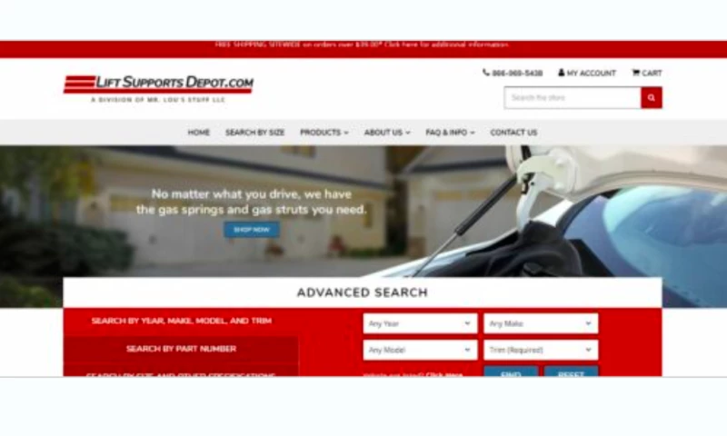 Coalition Technologies - Lift Supports Depot