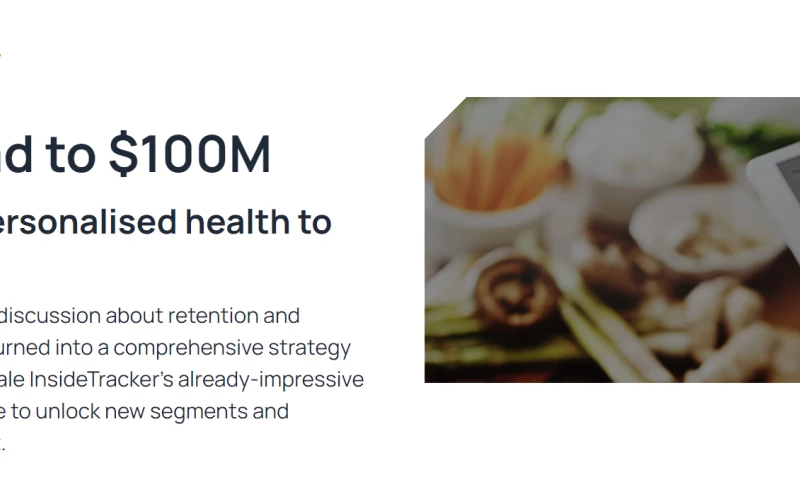 The road to $100M Bringing personalised health to scale