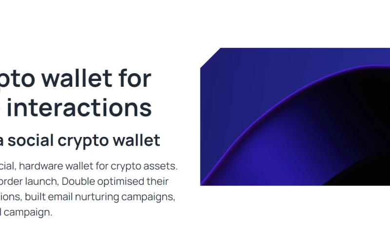 The crypto wallet for real-life interactions Launching a social crypto wallet