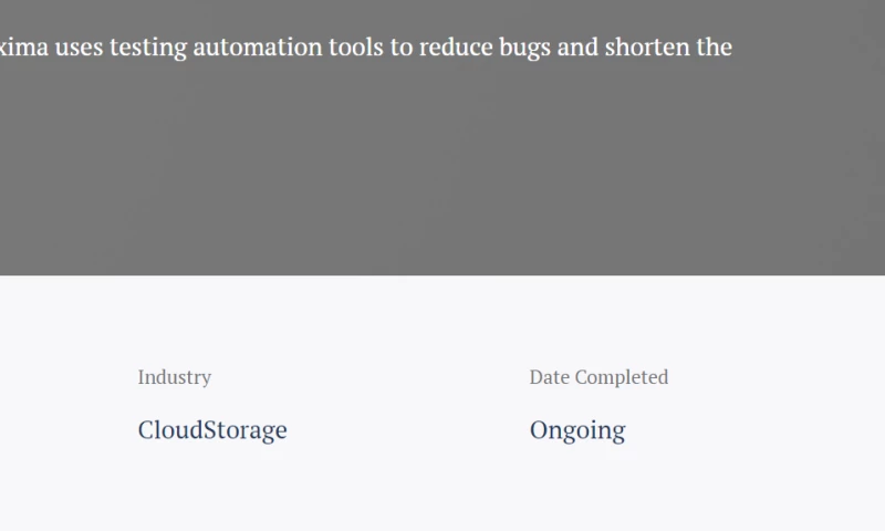 Daxima - Using QA Automation to Speed up Development and Product Life Cycle