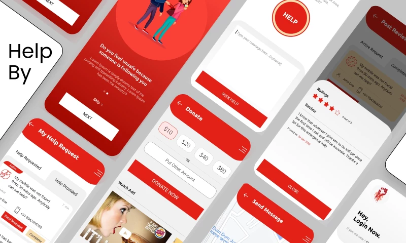 Help By - Flutter Android App