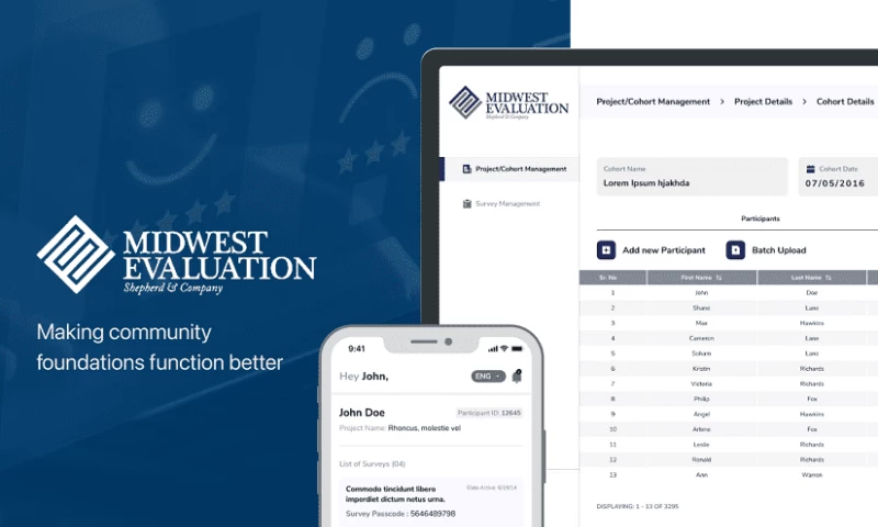 Midwest Evaluation & Research Mobile And Web App