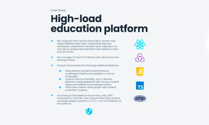 Synapse Team - High-load Education Platform