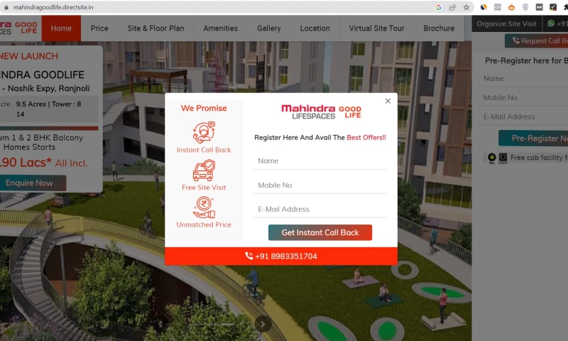 Direct Site Real Estate Project