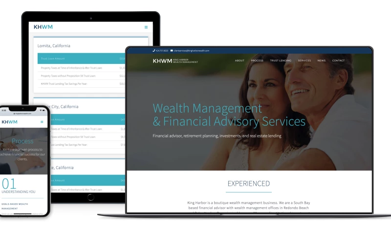Spohn Design - King Harbor Wealth Management