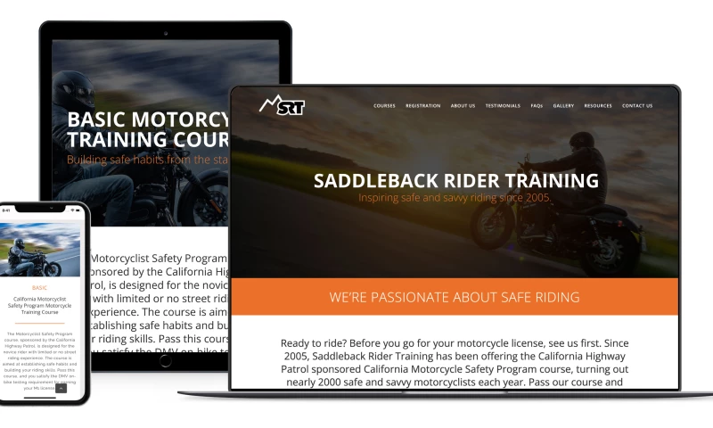 Spohn Design - Saddleback Rider Training