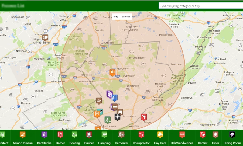 Prishusoft - Custom Google Map Project