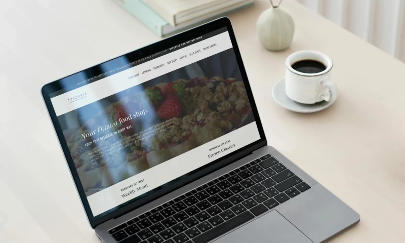 A rebrand for a popular food shop and catering company in Ottawa