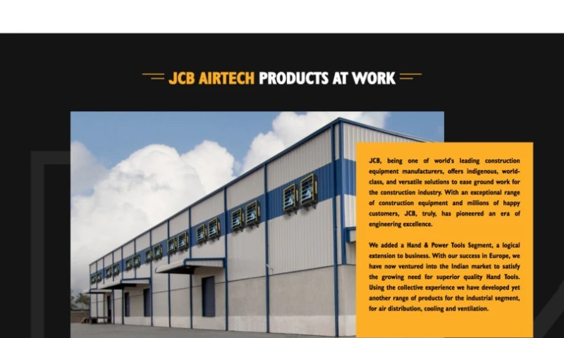 Namebing Solution - JCB Airtech Website Development