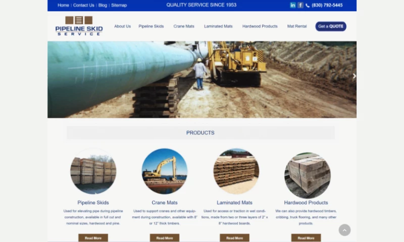 Pipeline Skid Service