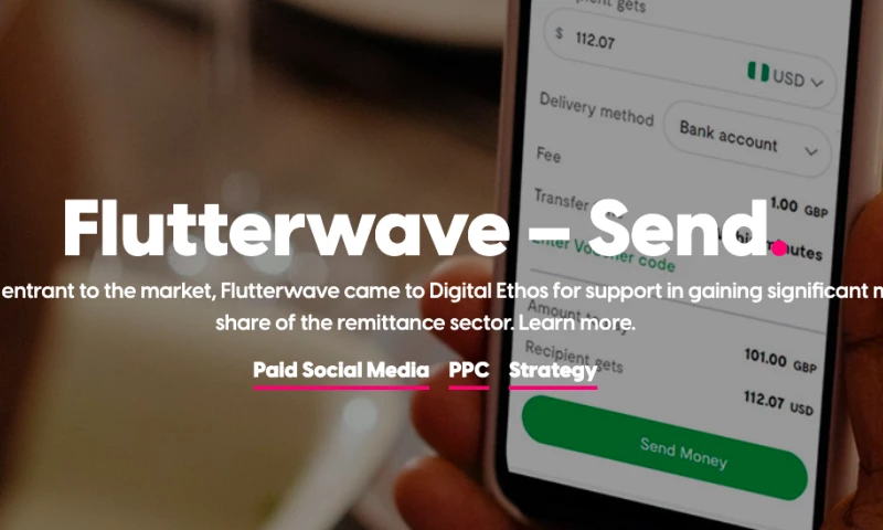 Digital Ethos - Flutterwave Send