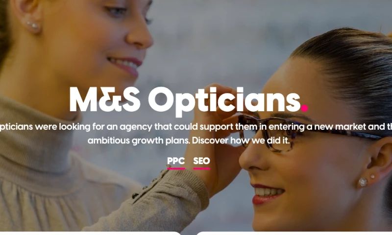 Digital Ethos - M&S Opticians