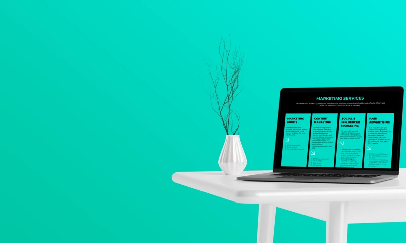 BRS - logo&brand identity creation, landing page development