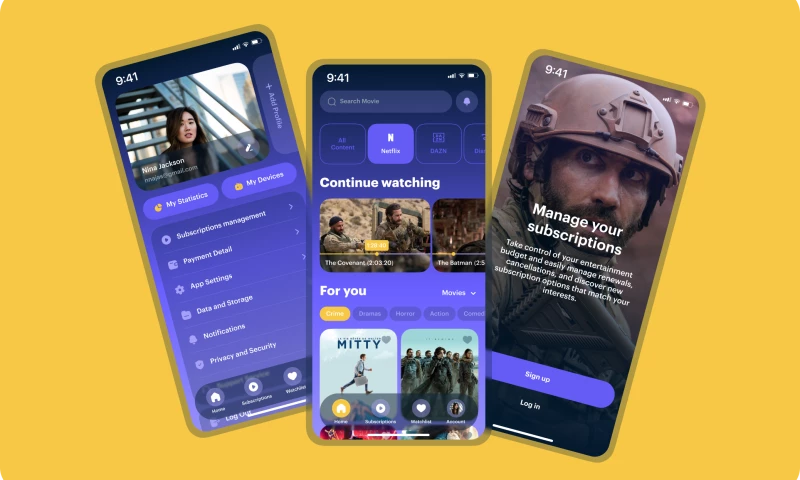 REYME - Video-on-Demand Mobile App