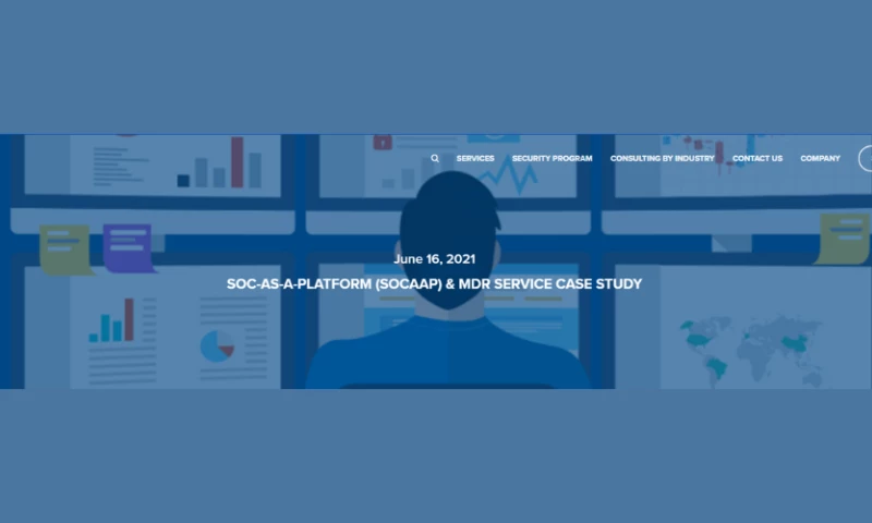 SOC-AS-A-PLATFORM (SOCAAP) & MDR SERVICE