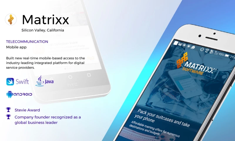 MATRIXX: NATIVE MOBILE APPS FOR TELECOMMUNICATIONS