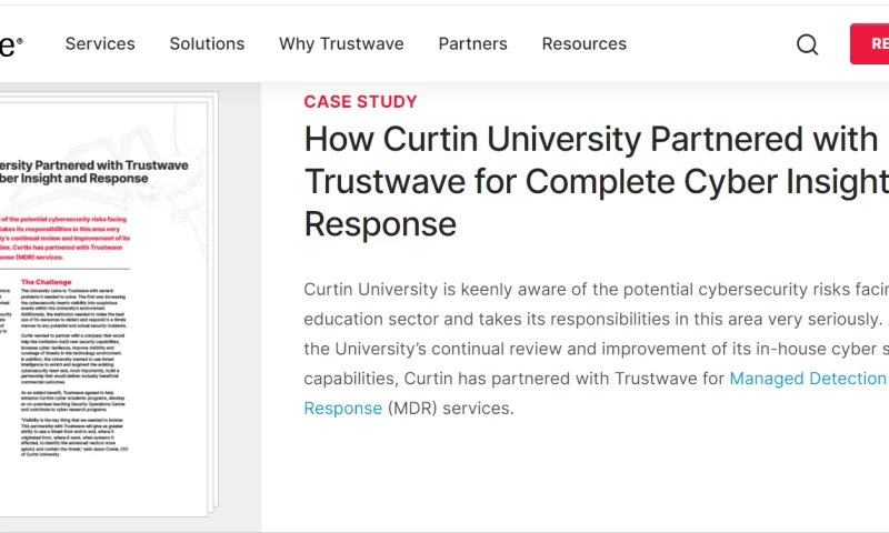 How Curtin University Partnered with Trustwave for Complete Cyber Insight and Response
