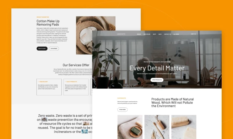 wcopilot - Handcrafts - Handmade and Handcraft Website Template