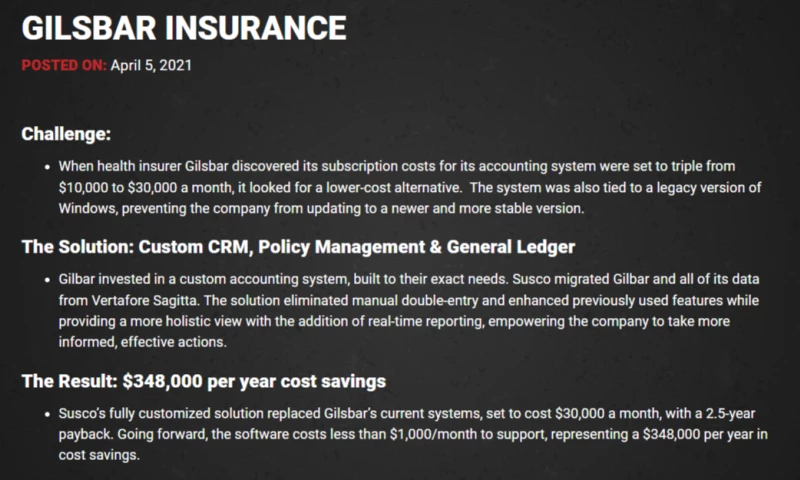 GILSBAR INSURANCE