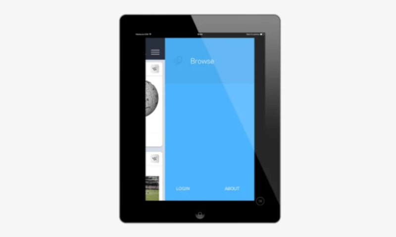 Browser elaborated for iOS platforms