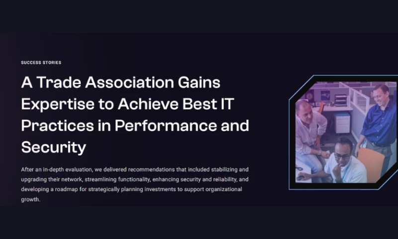 Dataprise - A Trade Association Gains Expertise to Achieve Best IT Practices in Performance and Security