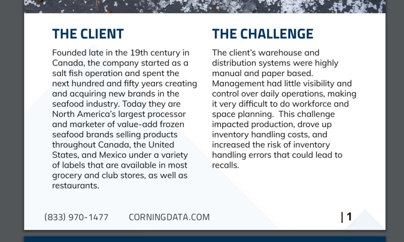 Seafood Manufacturer