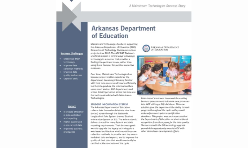 Arkansas Department of Education