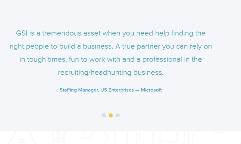 GSI - Technology & Software