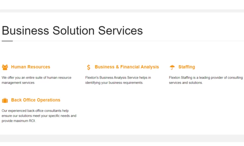 Flexton - Business Solution Services