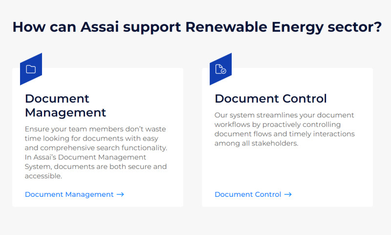 Assai - Renewable Energy