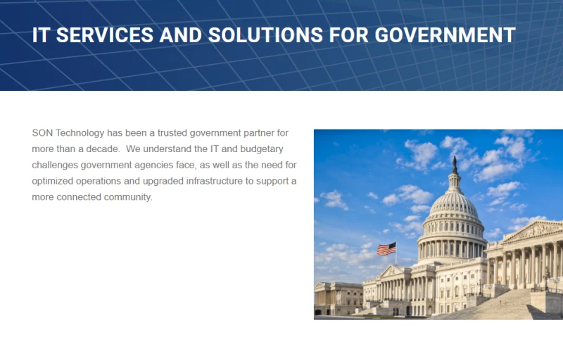 IT SERVICES AND SOLUTIONS FOR GOVERNMENT