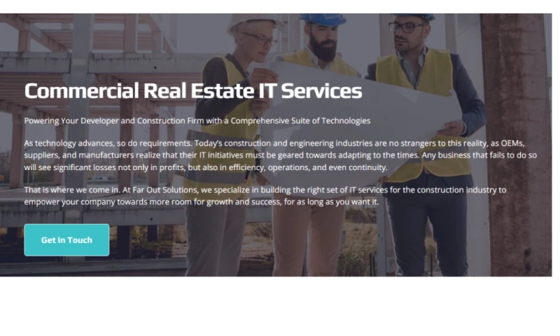 Commercial Real Estate IT Services