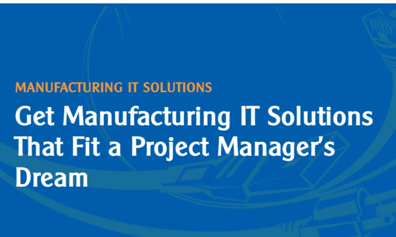 MANUFACTURING IT SOLUTIONS